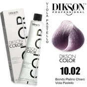 Dikson Dikson color 120 ml 10.02 light platinum blonde pastel violet