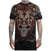 Hardcore majica moška - COSMIC INFERNO - AFFLICTION - A26787-BK