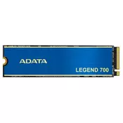 A-DATA 512GB M.2 PCIe Gen3 x4 LEGEND 700 ALEG-700-512GCS