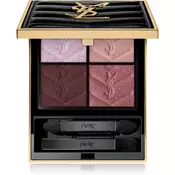 Yves Saint Laurent Couture Mini Clutch paleta senčil za oči za ženske 840 Magnetic Purple 4 g