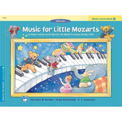 MUSIC FOR LITTLE MOZARTS BOOK 3 PIANO COURSE