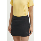 Sportska suknja Rossignol boja: crna, mini, ravna, RLMWP41