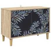 vidaXL TV omarica DOKKUM 69 x 33 x 50 cm Sonoma Inženirski les