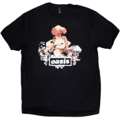 Oasis Majica Atomic Collage Unisex Black M