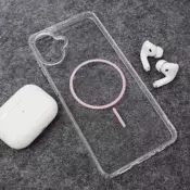 Maska Mag Case Clear Slim za Samsung A07/ A075F roze