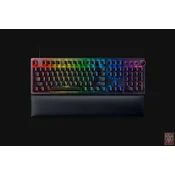 Razer Huntsman V2 Opto - Mechanical Gaming Keyboard (Clicky Purple Switch), Black (RZ03-03930300-R3M1)