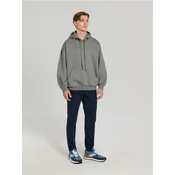 Sinsay - Hoodie udobnog kroja - srednjesivo