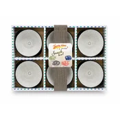AMC Home Set cinija Party time, 6 komada, Beli