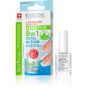 Eveline Lak za nokte 8u1 Sensitive, 12ml
