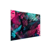 shumee Steklena zaščitna plošča za štedilnik 70x52 Leaf