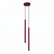 Sollux SL.2122 - Luster na sajli PASTELO 2xG9/8W/230V crvena