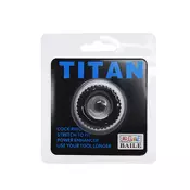 Titan Ring Crni silikonski prsten za penis BI210144 / 0548