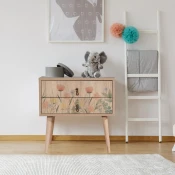 Hanah Home Nocni ormaric, 60?x61x40 cm, Šareni