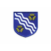 shumee Našitek grba Merseysidea - ščit - samolepilna podlaga - vezen našitek/značka/emblem