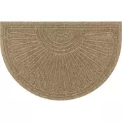 wash+dry PREDPRAŽNIK Halfmoon Taupe 55/85 cm reliefno bež