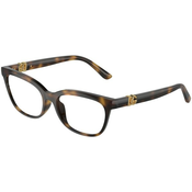 DOLCE & GABBANA Okvir za naocare 0DG5106U 502 54, Ženski, Braon