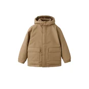 MANGO KIDS Zimska jakna GUILLE rjava