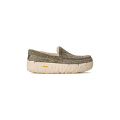 Mokasinke od brušene kože UGG Ascot Wrap Tech boja: zelena, 1167670.MBF