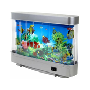 APTEL vrteči LED dekorativni akvarij plavajoče ribice 30cm Z