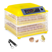 Inkubator za jaja - 96 jaja - uklj. Svijecnjak za jaja - potpuno automatski
