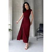 Trendyol Milla Ženska haljina Tprss25El00316, Bordo