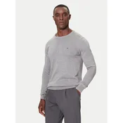 Tommy Hilfiger Pulover MW0MW14748 Siva Regular Fit