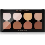 Makeup Revolution Iconic Lights and Countour Pro paleta za konture obraza 13 g