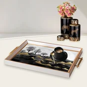 Aberto Design Poslužavnik TPB9827 50 x 29 x 3.5 cm, Šareni