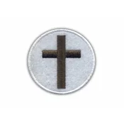 shumee Našitek latinskega križa - magnetna podlaga - vezen našitek/značka/emblem