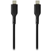 Nedis kabel Kabel USB 2.0/ vtič USB-C - vtič USB-C/ 240 W/ črn/ v razsutem stanju/ 2 m