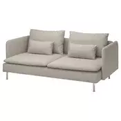 SÖDERHAMN Sofa trosed, Fridtuna svetlobež