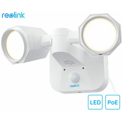 Reolink Floodlight PoE LED reflektor, pametni, 2000lum, 4200K, senzor pokreta, IP65 vodootporan