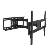 LogiLink BP0028 Zidni nosac za TV, 37-70, nagib +10°-20°, okret +-90°, 475 mm | Zidni nosac | 37-70  | Maksimalna težina (kapacitet) 50 kg | Crni