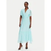 Haveone Poletna obleka AFF-N006 Modra Loose Fit