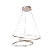 LED luster na sajli CORT LED/40W/230V srebrni