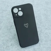 Maska Golden Heartbeat za iPhone 13 crna