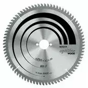 BOSCH List kružne testere Optiline Wood 216 x 30 x 2.0 mm. 24