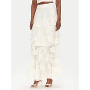 ACCESS FASHION Maxi krilo 53-6025-558 Écru Regular Fit
