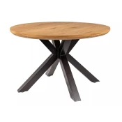 Miza Detroit 614 Hrast, Črna, 75cm, Iverna plošča, Kovina