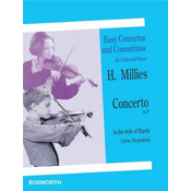 MILLIES H.:CONCERTO IN D IN THE STYL OF HAYDN