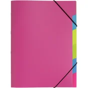 PAGNA Organizator mapa PAGNA, Funky School, DIN A4, PP, 5 predelkov, (21651913)