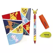 Šolski set z zvezkom Pokémon