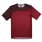Moški kolesarski dres Race Face INDY SS Dark Red L