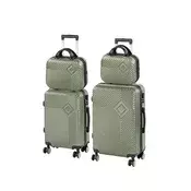 TraveLux Pro XXII set kofer s kotačima, maslinasto zeleni