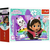 Trefl Puzzle 54 Mini - S Gabby je vždy zábava/Universal Gabbys Dollhouse