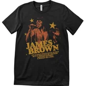 James Brown Majica Its a Mans World Unisex Black 2XL