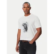 BOSS Majica 50571288 Bela Regular Fit