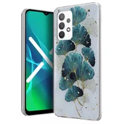 Overboard Ovitek Gold Glam za Samsung Galaxy A13 4G, list ginka