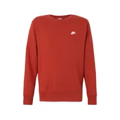 Nike Sportswear Majica CLUB oranžno rdeča/bela