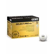 WEBHIDDENBRAND Gewo Select Pro 40+ set loptica za stolni tenis, 72 komada